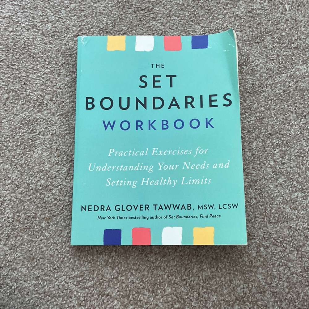 The Set Boundaries Workbook by Nedra Glover Tawwab